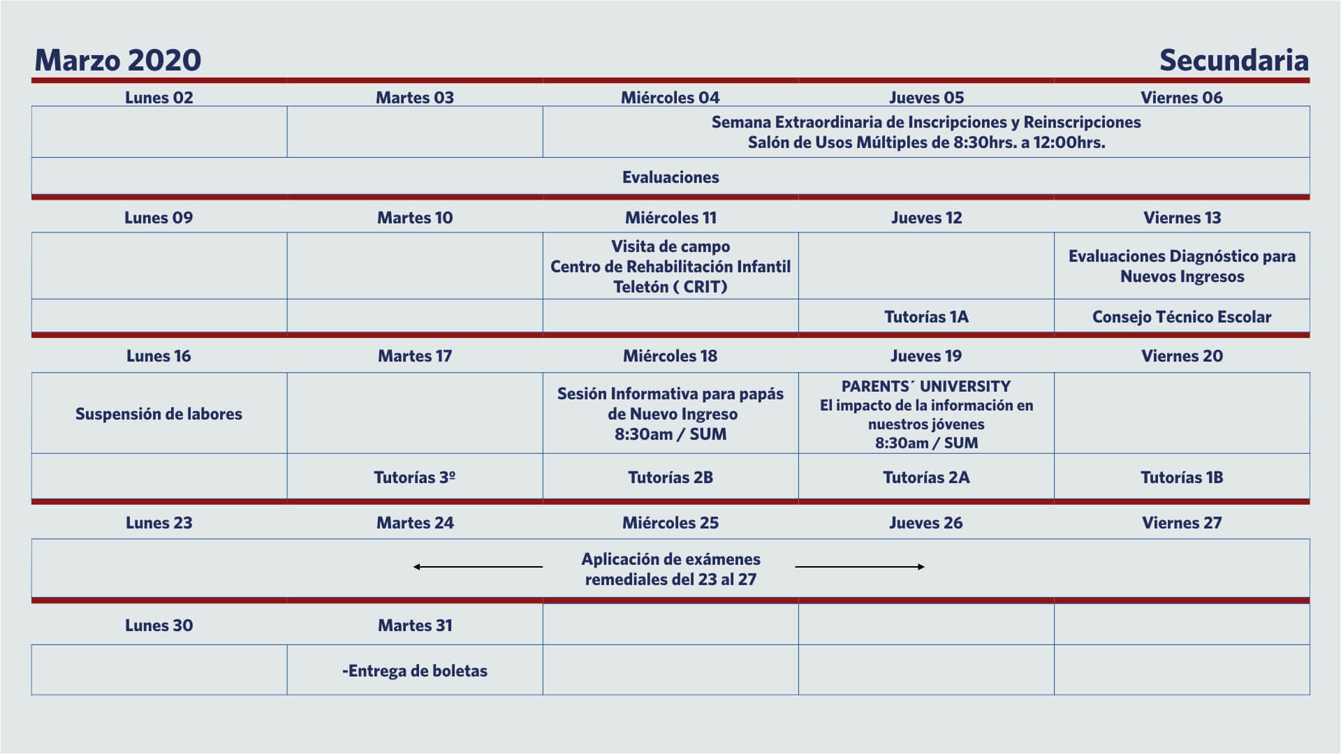 Calendario H.003